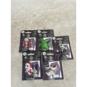 5x The Nightmare Before Christmas Movie 30th Anniversary Mini Figures Set